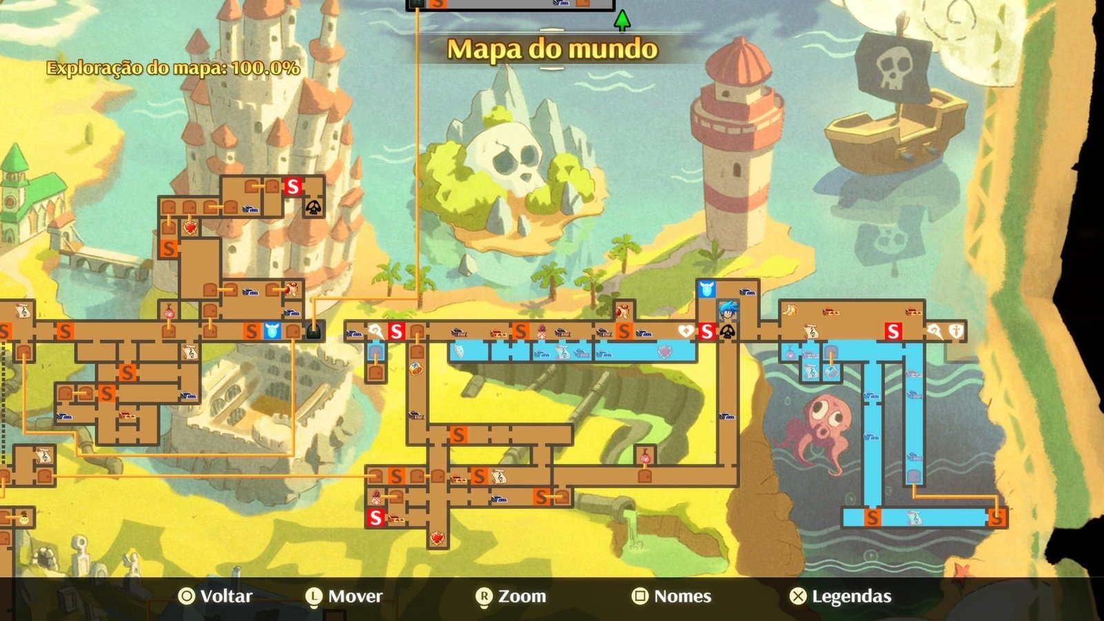 Localização no mapa